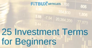 25 investment terms for beginngers