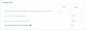 Mortgage Payoff Calculator Details
